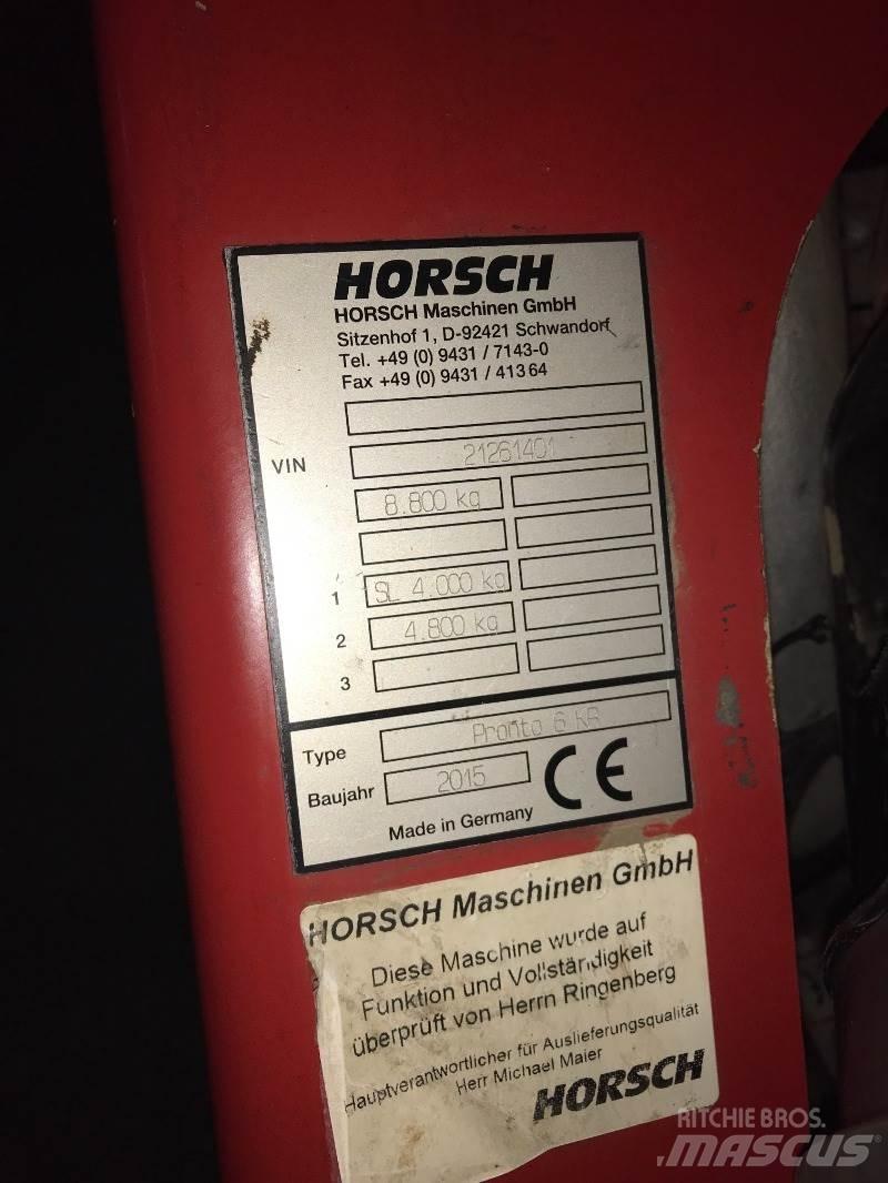 Horsch Pronto 6  KR Siewniki kombinowane