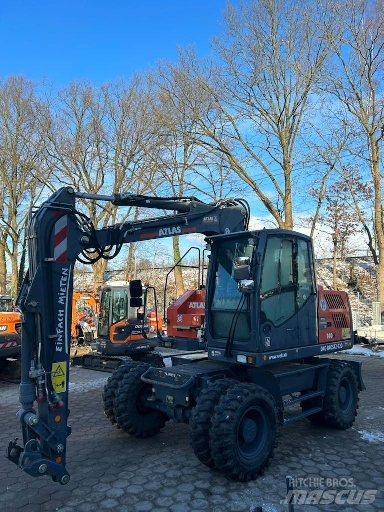 Atlas 140W-BLUE Koparki kołowe