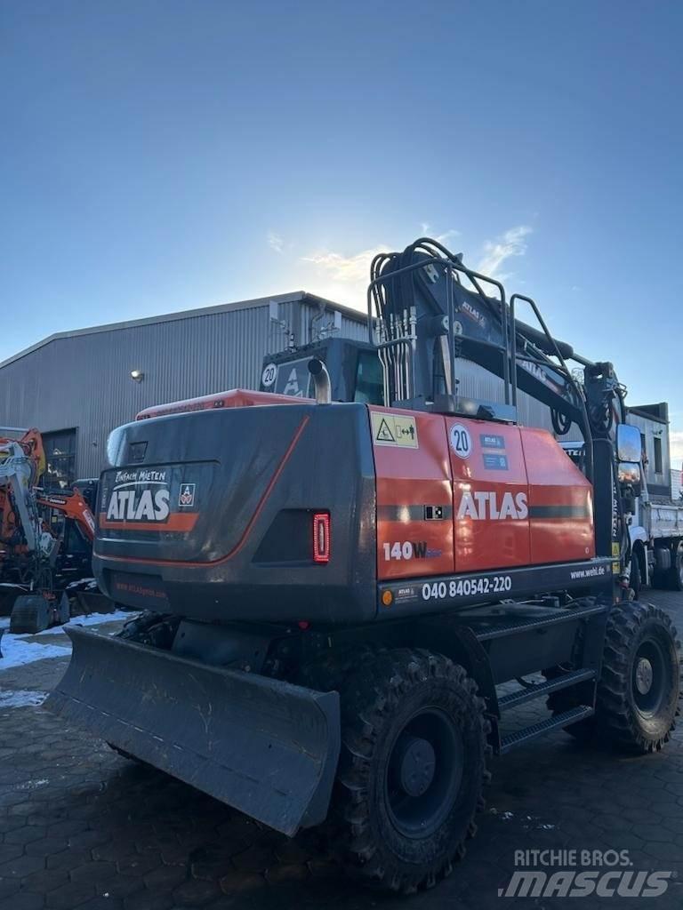 Atlas 140W-BLUE Koparki kołowe