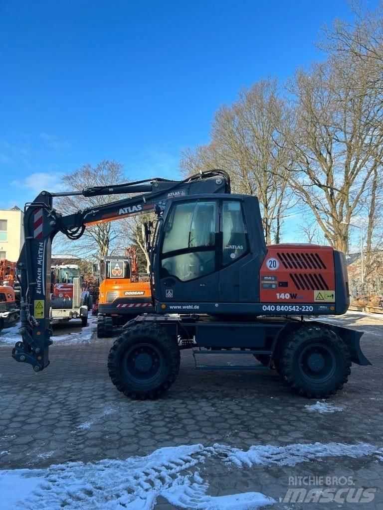 Atlas 140W-BLUE Koparki kołowe