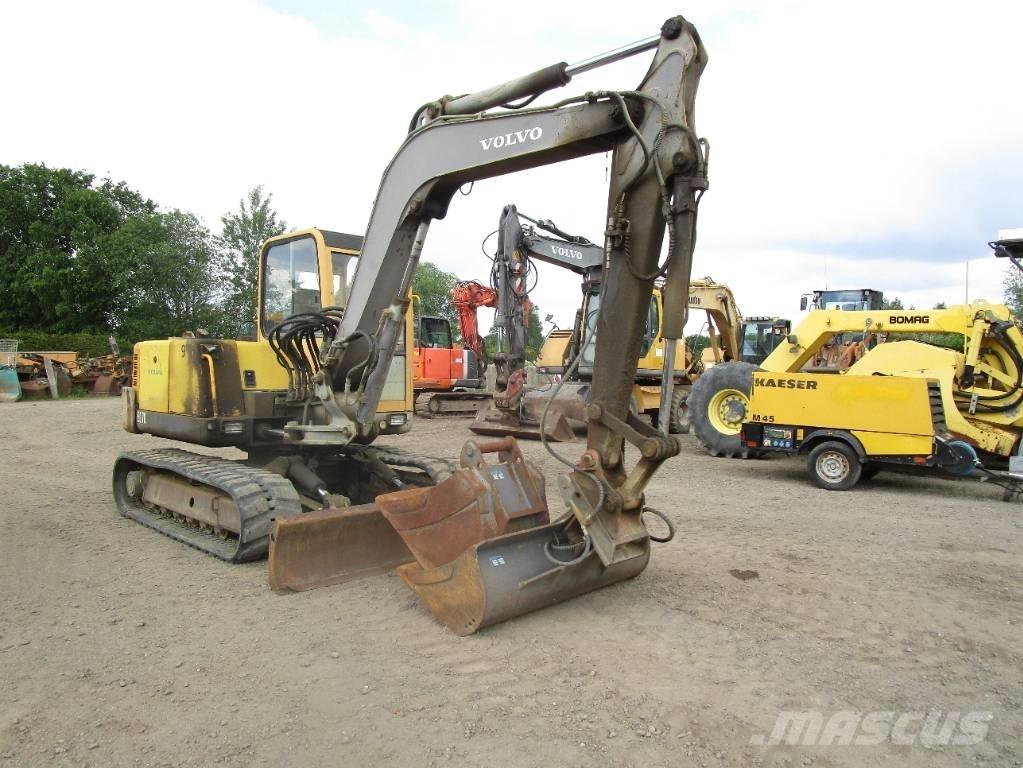 Volvo EC 70  ECR 88 Midikoparki  7t - 12t