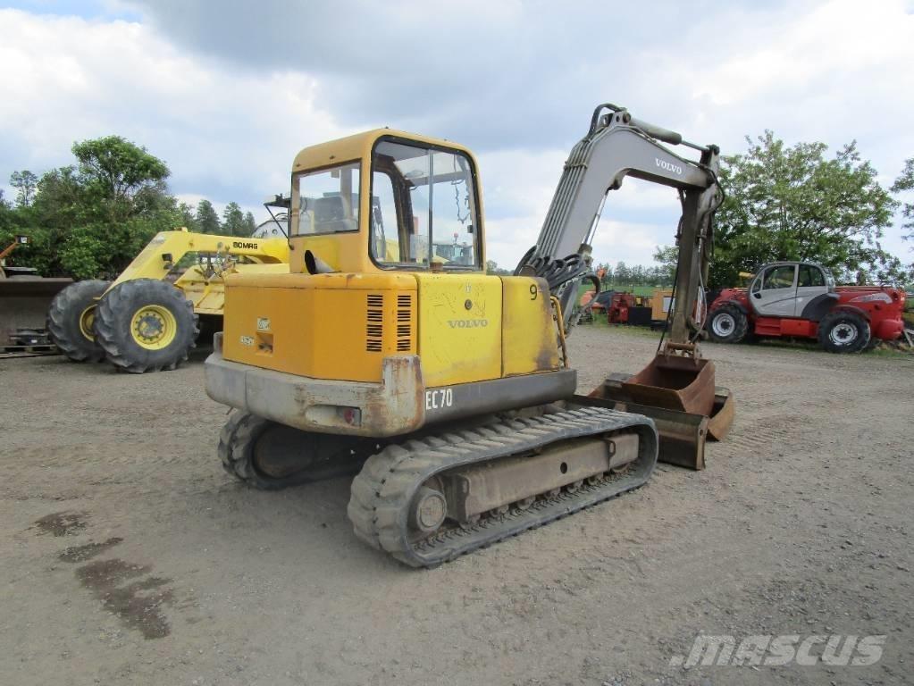 Volvo EC 70  ECR 88 Midikoparki  7t - 12t