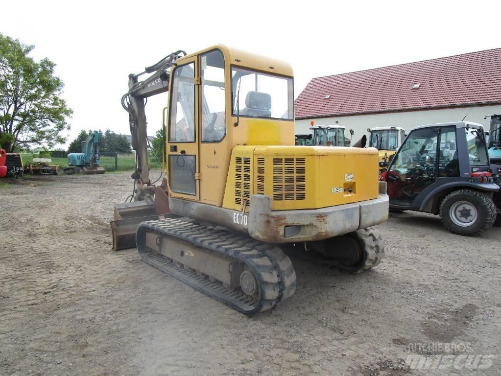 Volvo EC 70  ECR 88 Midikoparki  7t - 12t