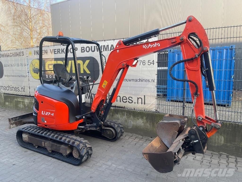 Kubota U 27-4 Minikoparki