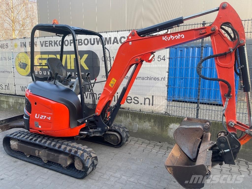 Kubota U 27-4 Minikoparki