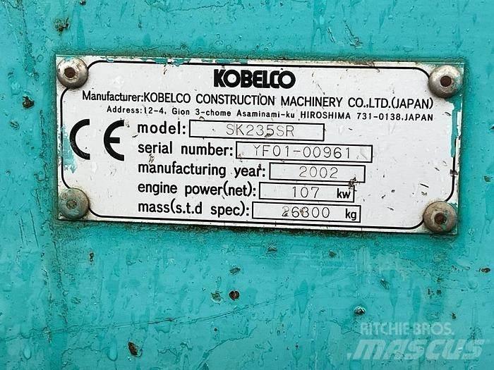 Kobelco SK235 SR Koparki specjalne