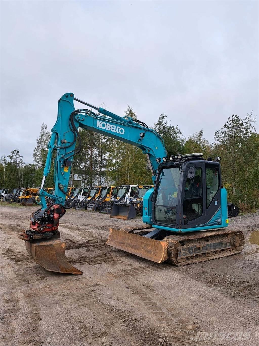Kobelco SK75SR-3E Minikoparki