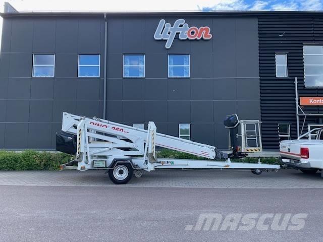 Dino 260 XTD Skylift Podnośniki na przyczepach