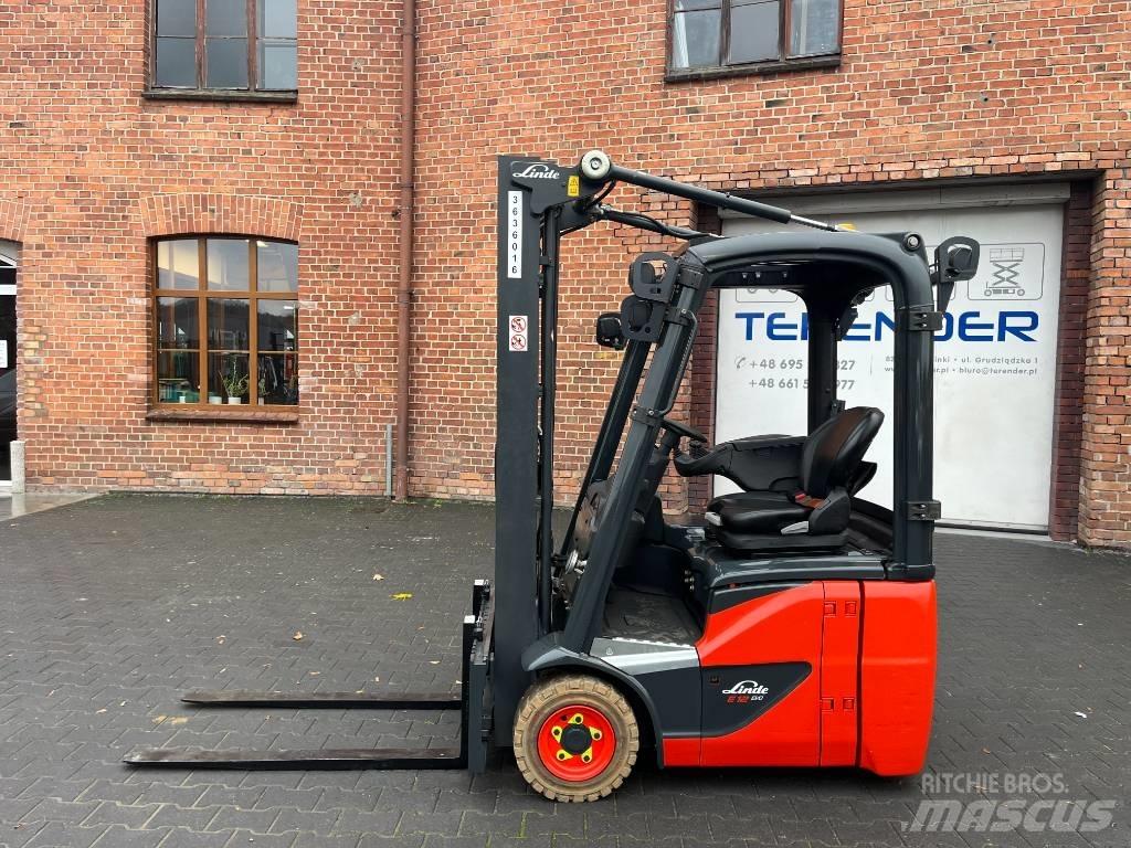 Linde E 12 Wózki elektryczne