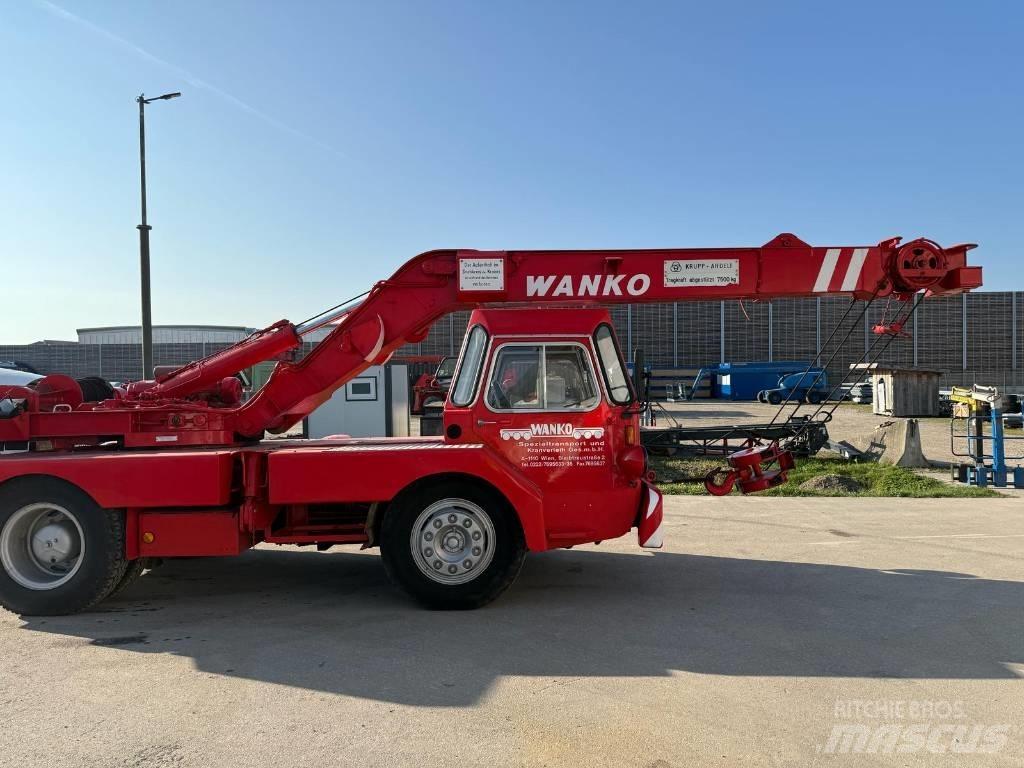 Krupp 6Gtk Żurawie terenowe
