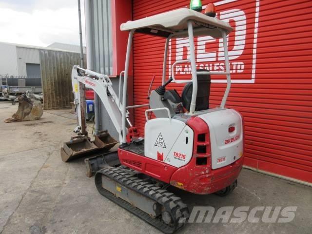 Takeuchi TB 216 Minikoparki