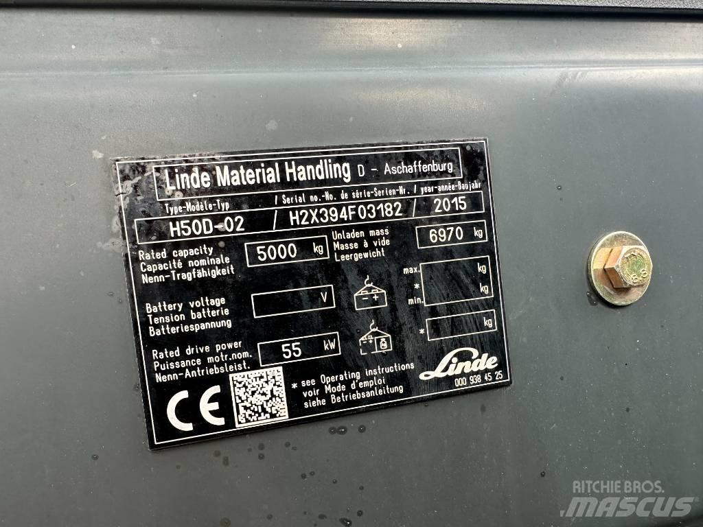Linde H 50 D Wózki Diesla