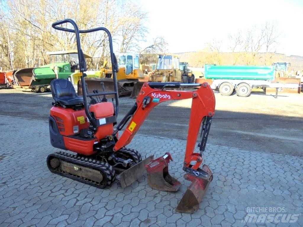 Kubota K 008-3 Minikoparki
