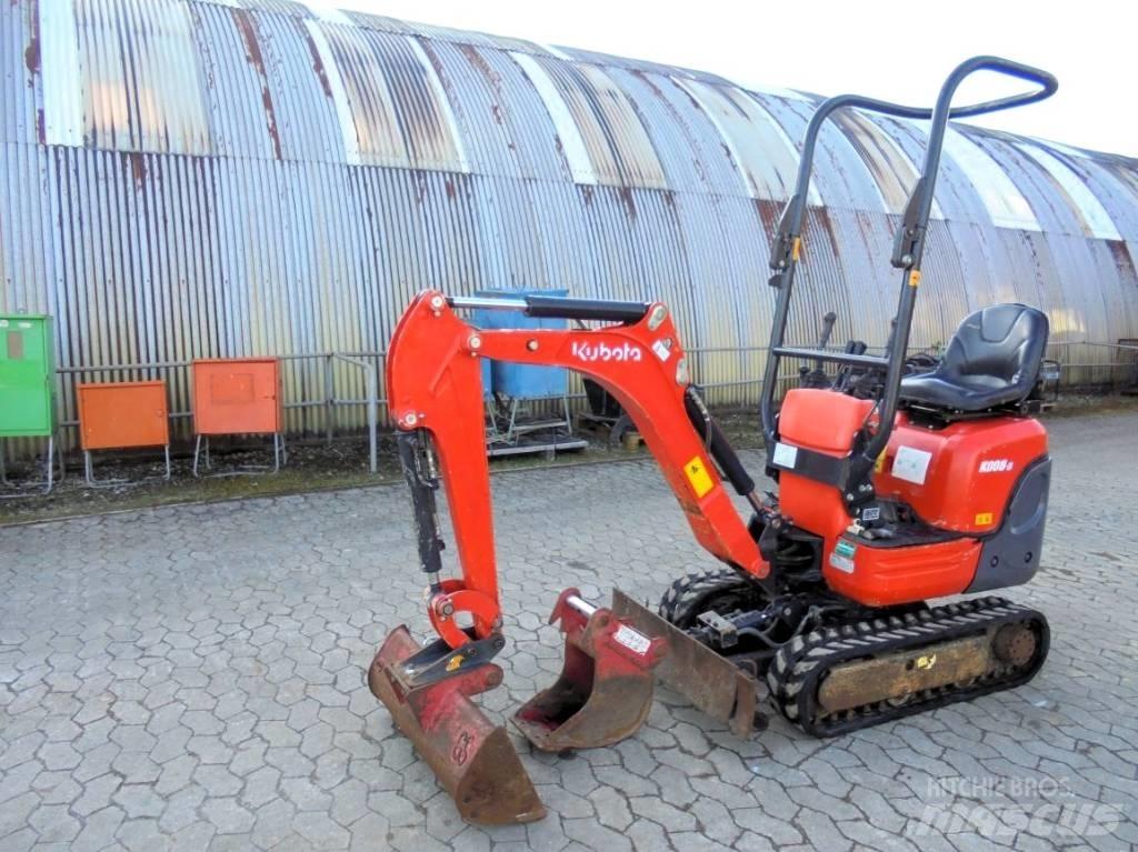 Kubota K 008-3 Minikoparki