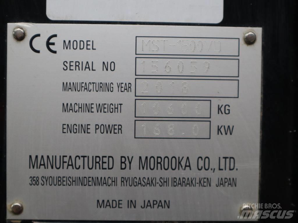 Morooka MST 1500 V D Wozidła gąsienicowe