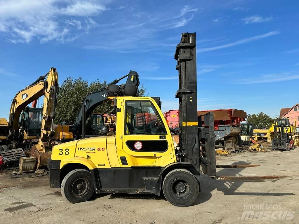 Hyster H 8.0FT9 Wózki LPG