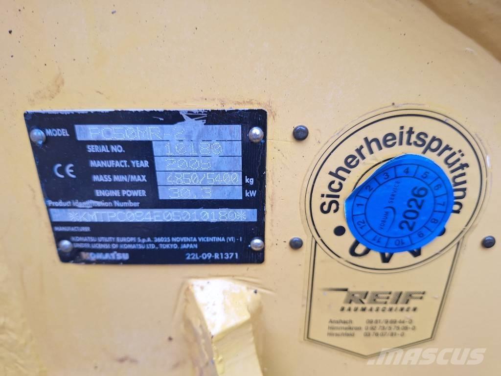 Komatsu PC 55 MR-2 Minikoparki