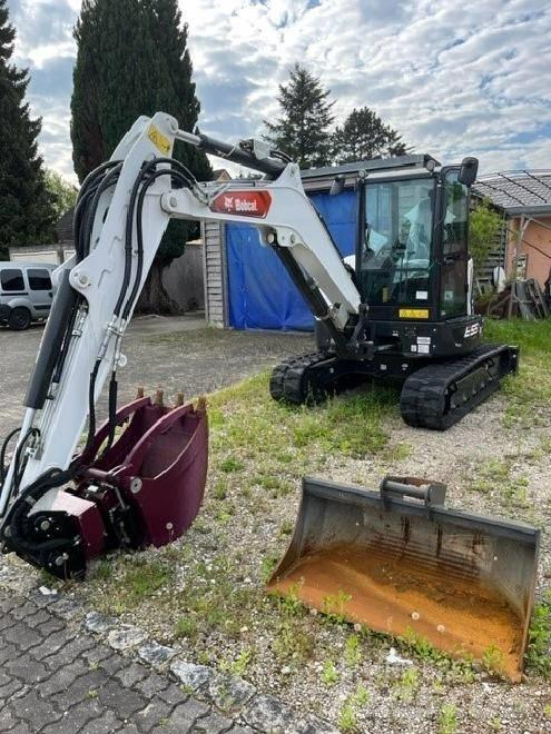 Bobcat E 55 z Minikoparki