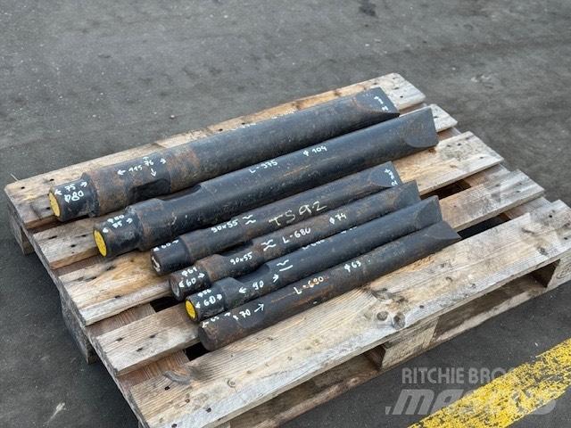 Rammer grot 74 mm Młoty hydrauliczne