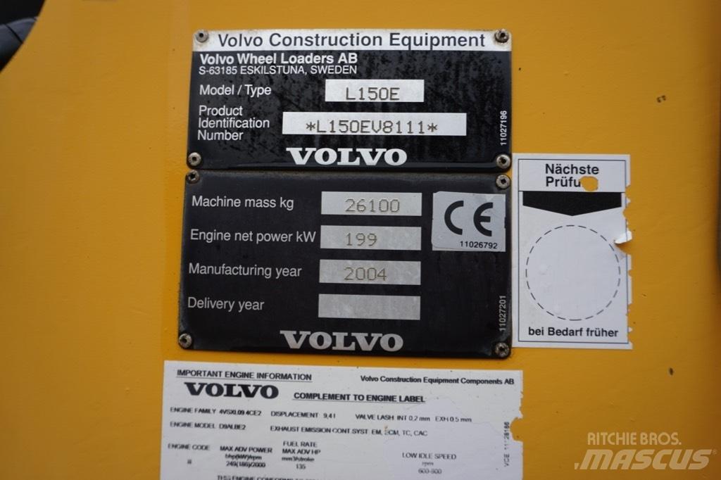 Volvo L 150 E Ładowarki kołowe
