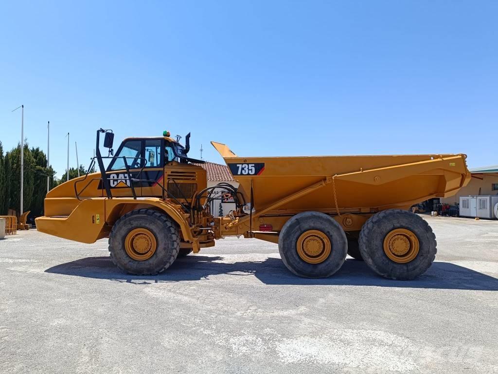 CAT 735 Wozidła przegubowe