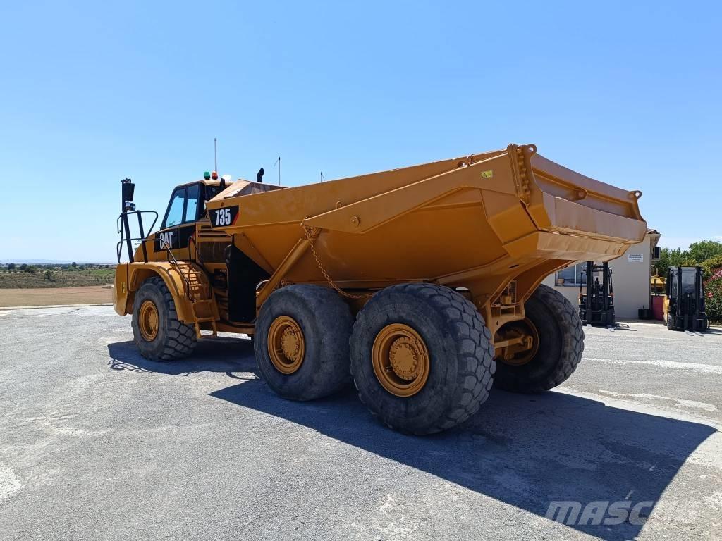 CAT 735 Wozidła przegubowe