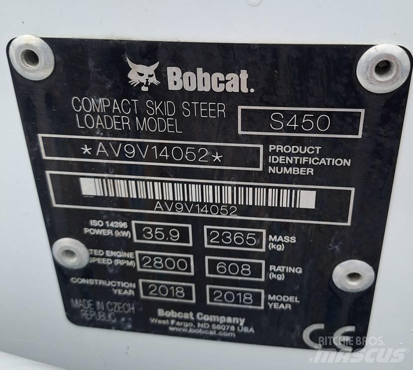 Bobcat S 450 Ładowarki burtowe