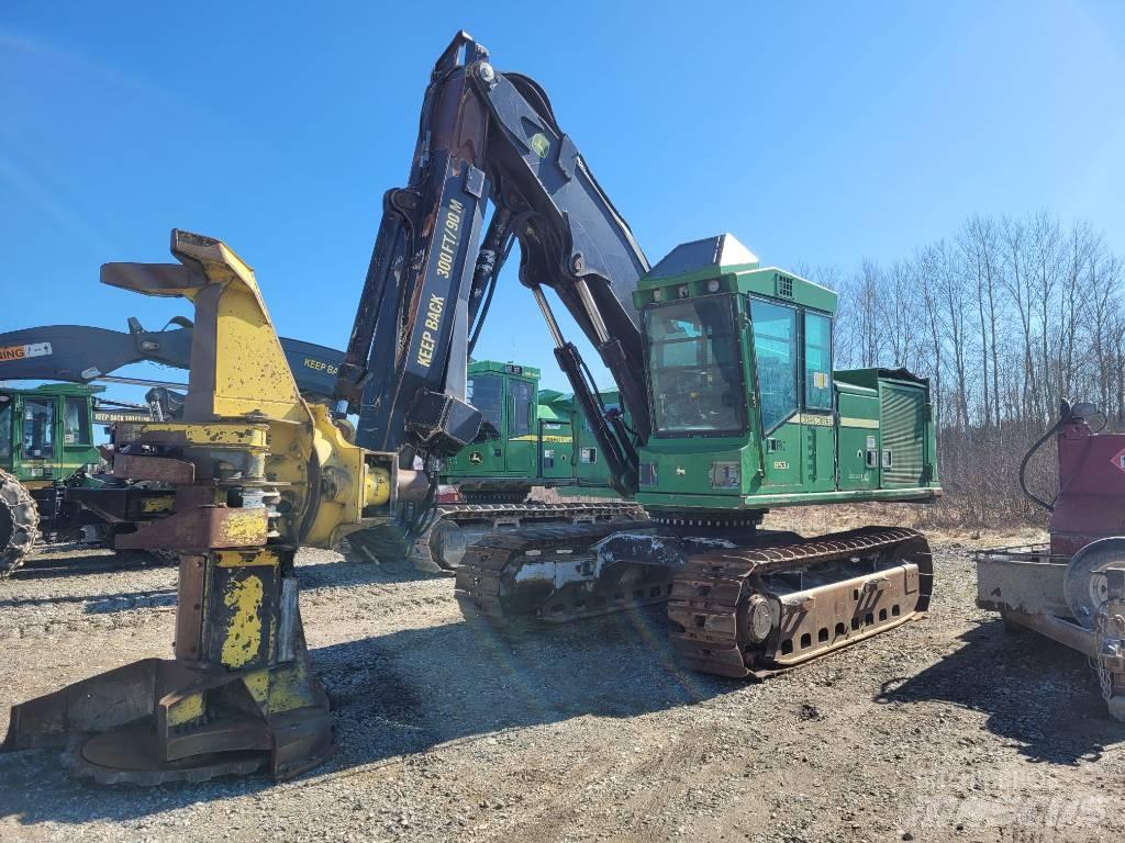 John Deere 853 Harwestery gąsienicowe