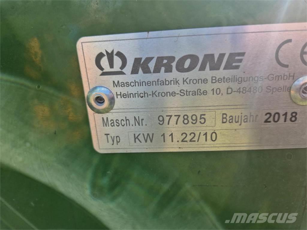 Krone KW 11.22 Zgrabiarki i przetrząsacze
