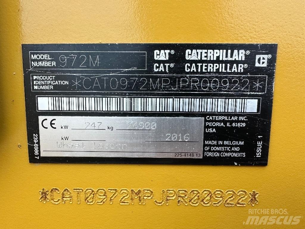 CAT 972 M Ładowarki kołowe