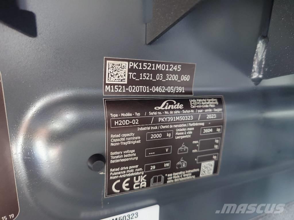Linde H 20 D Wózki Diesla