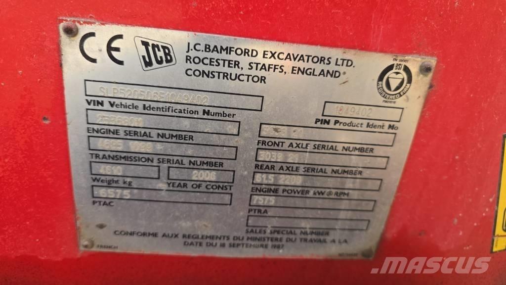JCB 520-50 Ładowarki teleskopowe