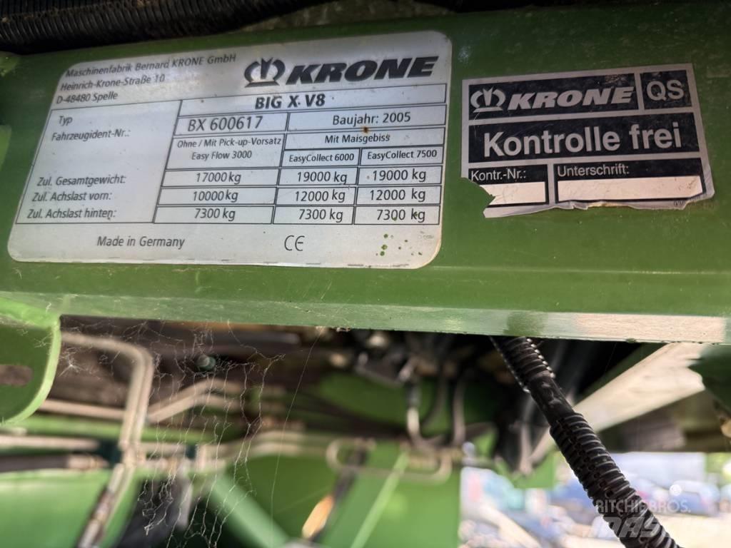 Krone Big X V8 Sieczkarnie samojezdne