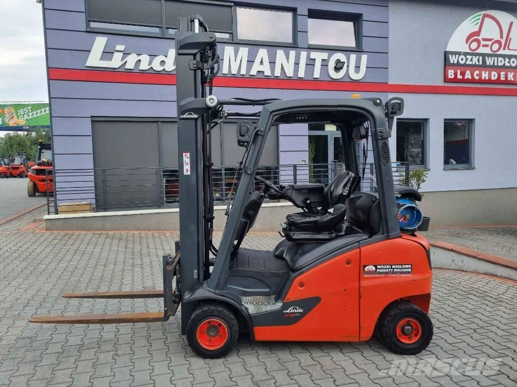 Linde H18T-01 Wózki LPG