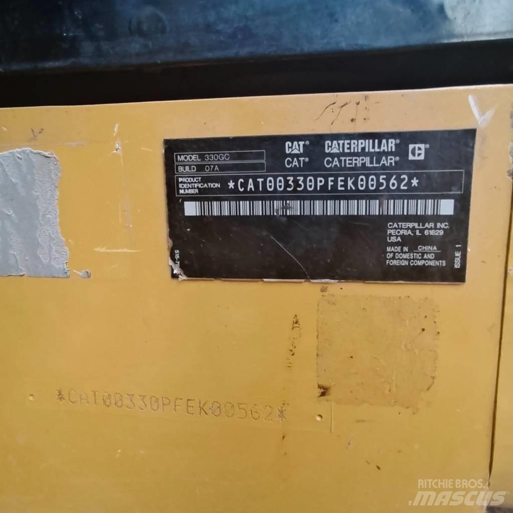 CAT 330GC Koparki gąsienicowe