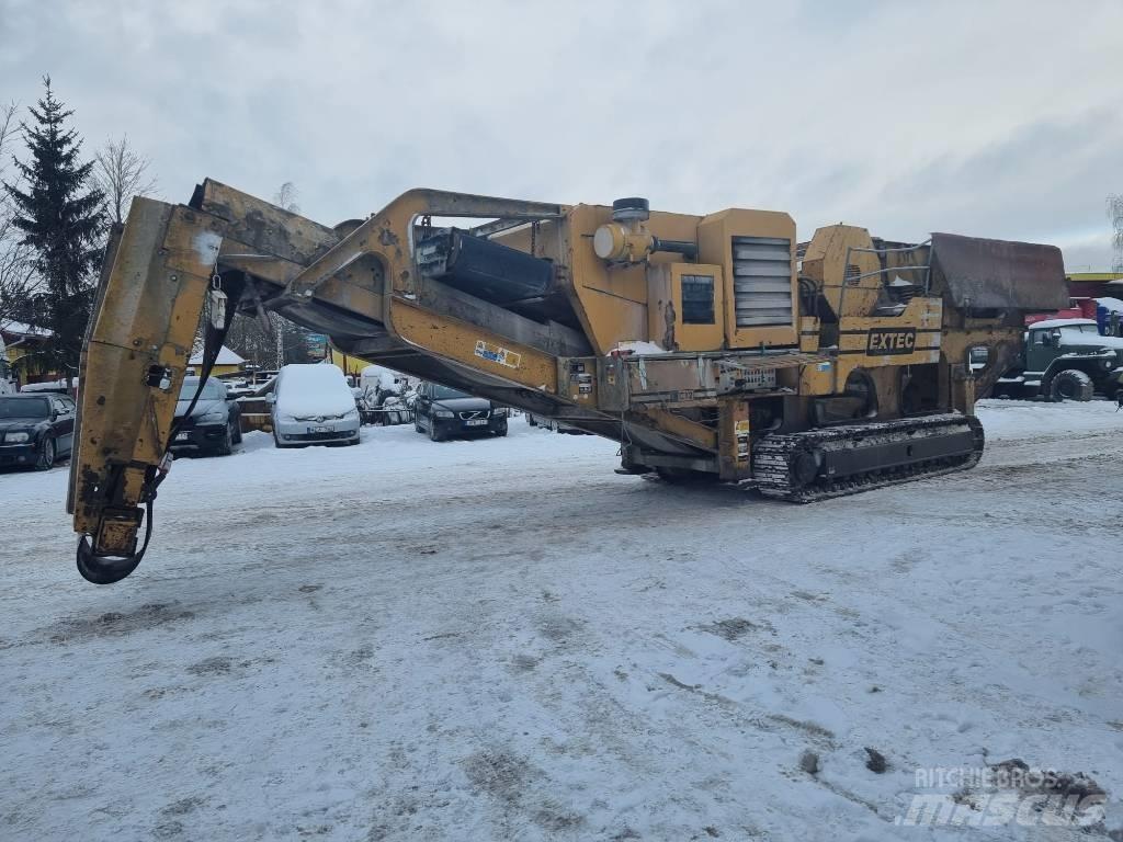 Extec C12 + Kruszarki mobilne