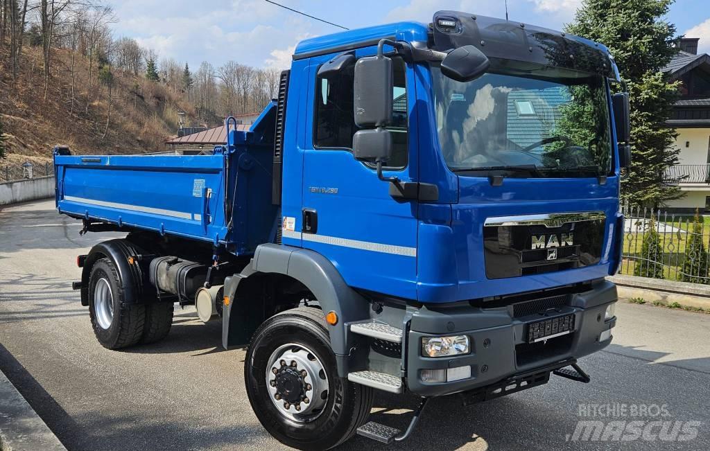 MAN TGM 18.290 4X4 Wywrotki