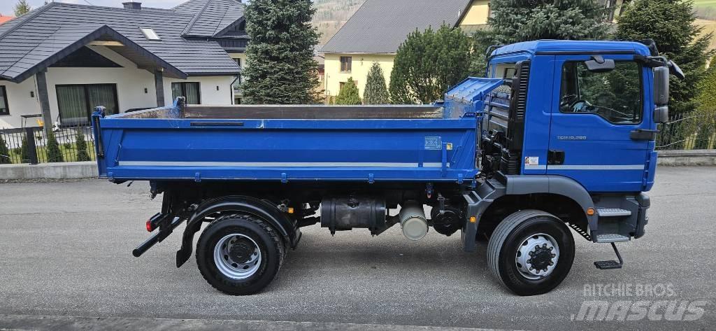 MAN TGM 18.290 4X4 Wywrotki