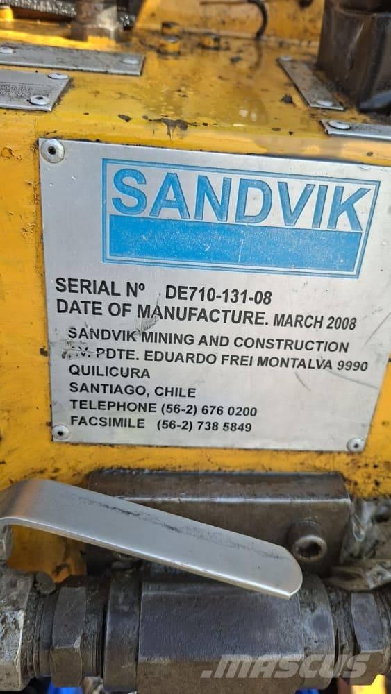 Sandvik DE710 Wiertnice do nawierzchni