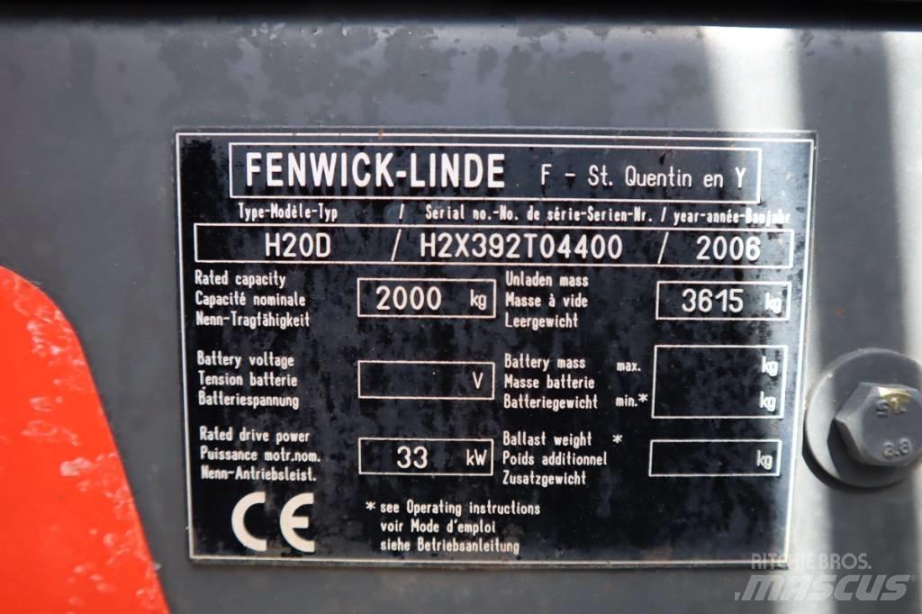Linde H 20 D Wózki Diesla