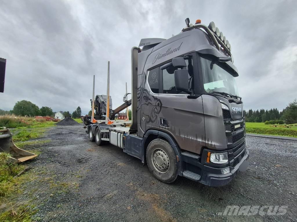 Scania R 650 Samochody do przewozu drewna