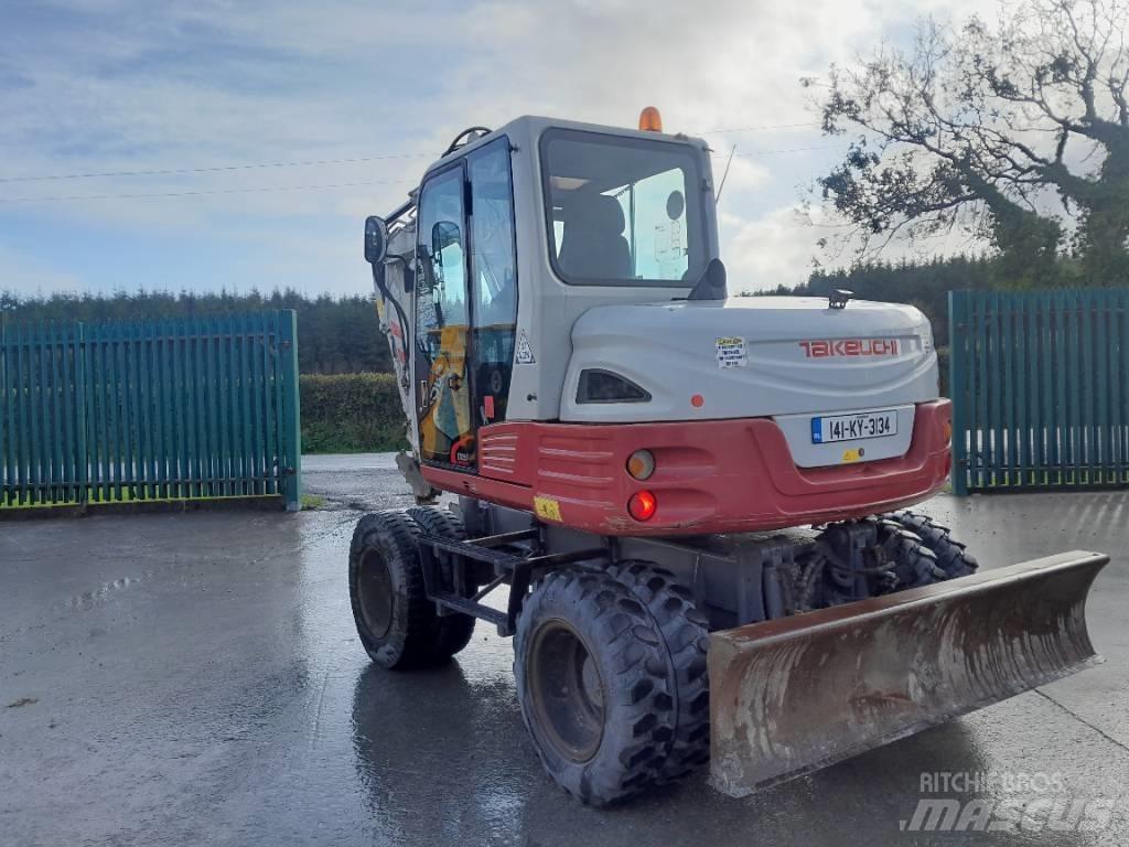 Takeuchi TB 295 W Koparki kołowe