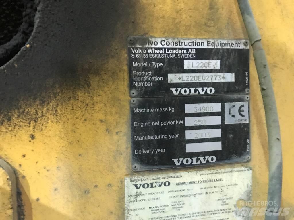 Volvo L 220 E Ładowarki kołowe