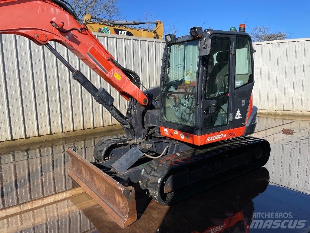 Kubota KX 080-4 Midikoparki  7t - 12t