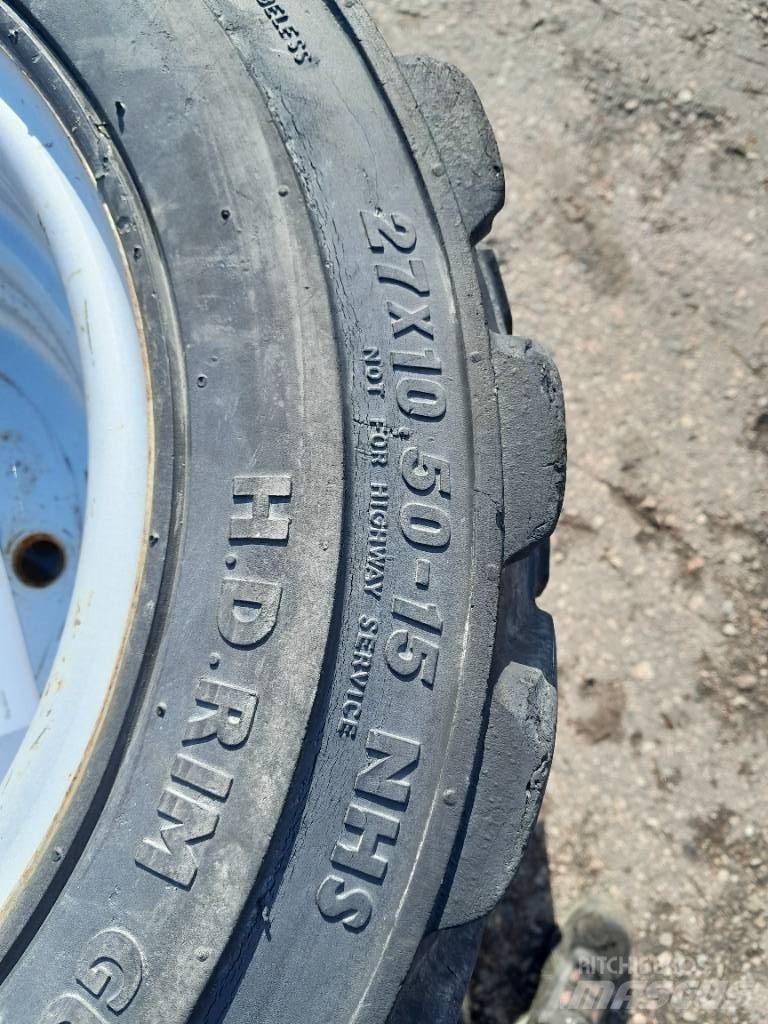 BKT 27x10,50-15 Hjul Opony, koła i felgi