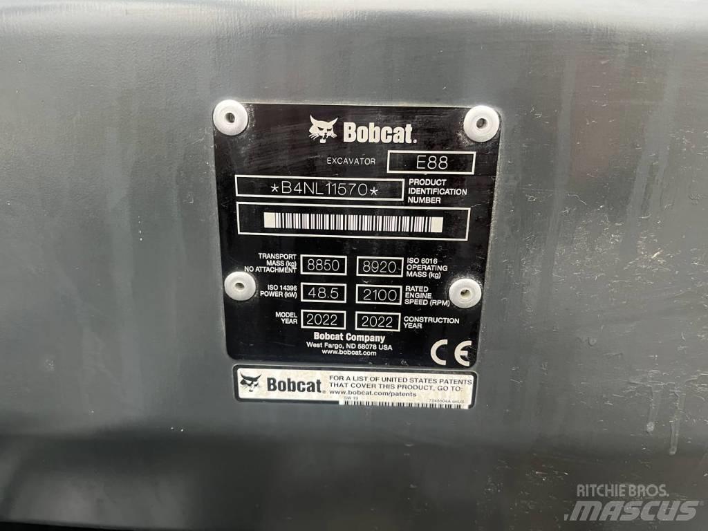 Bobcat E88 Koparki gąsienicowe