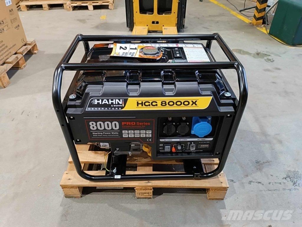  Hahn & Sohn HGG 8000 X Agregaty prądotwórcze benzynowe