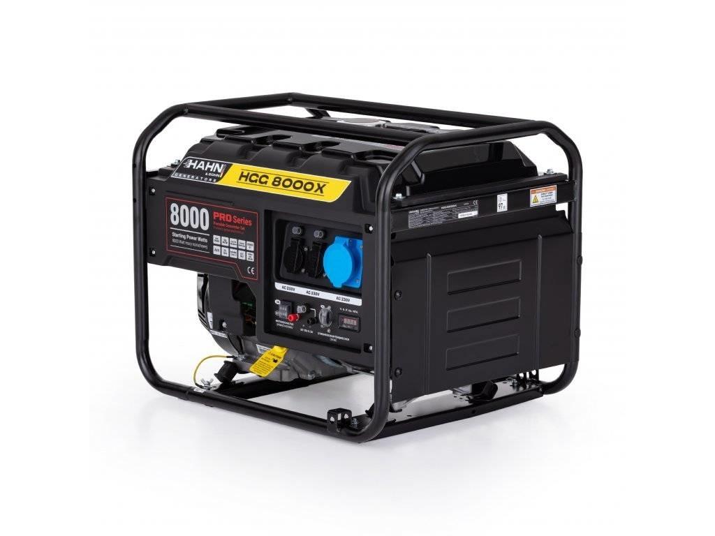 Hahn & Sohn HGG 8000 X Agregaty prądotwórcze benzynowe