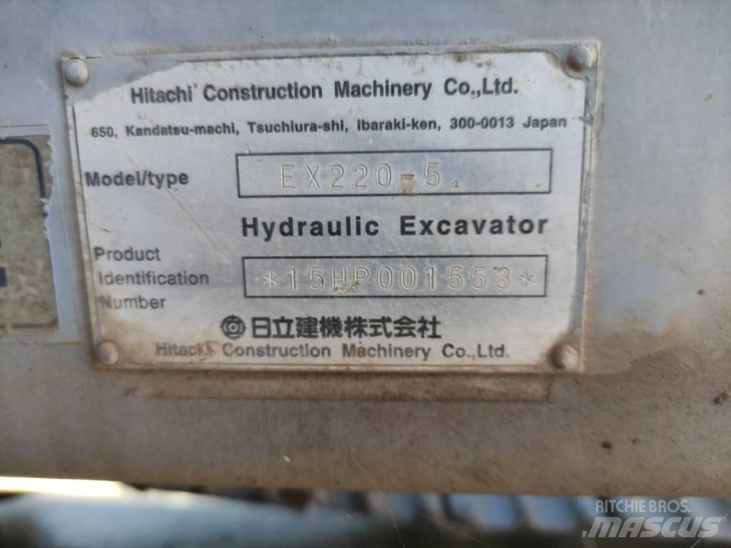Hitachi EX 220-5 Koparki gąsienicowe