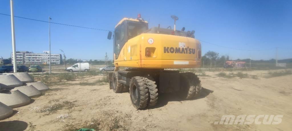 Komatsu PW 140-7 Koparki kołowe